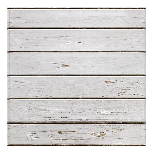 3D White Wood Grain Wall Panels Peel and Stick