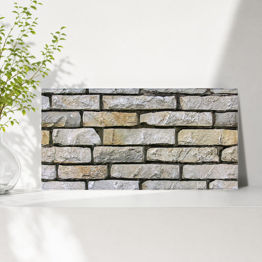 3D Drystack Stone Extra Large Wall Panels Peel and Stick