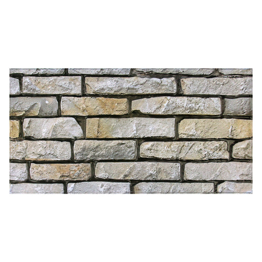3D Drystack Stone Extra Large Wall Panels Peel and Stick