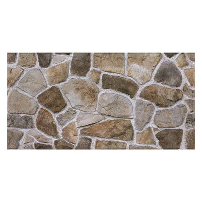 3D Rustic Stone Extra Large Wall Panels Peel and Stick