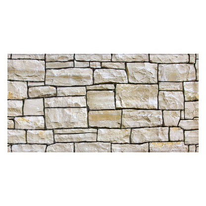 3D Stacked Stone Extra Large Wall Panels Peel and Stick
