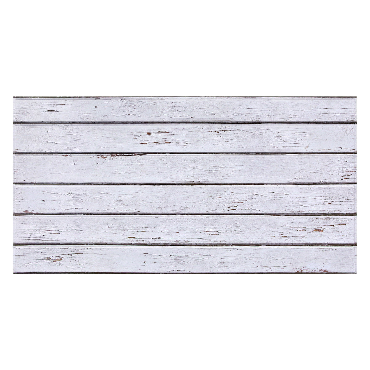 3D White Wood Grain Extra Large Wall Panels Peel and Stick