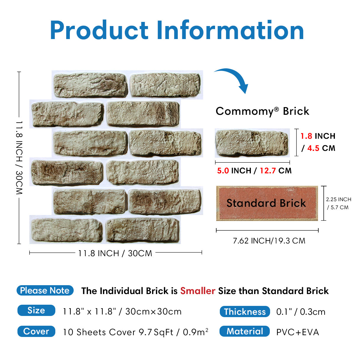 3D Camouflage Yellow Brick Wall Panels Peel and Stick
