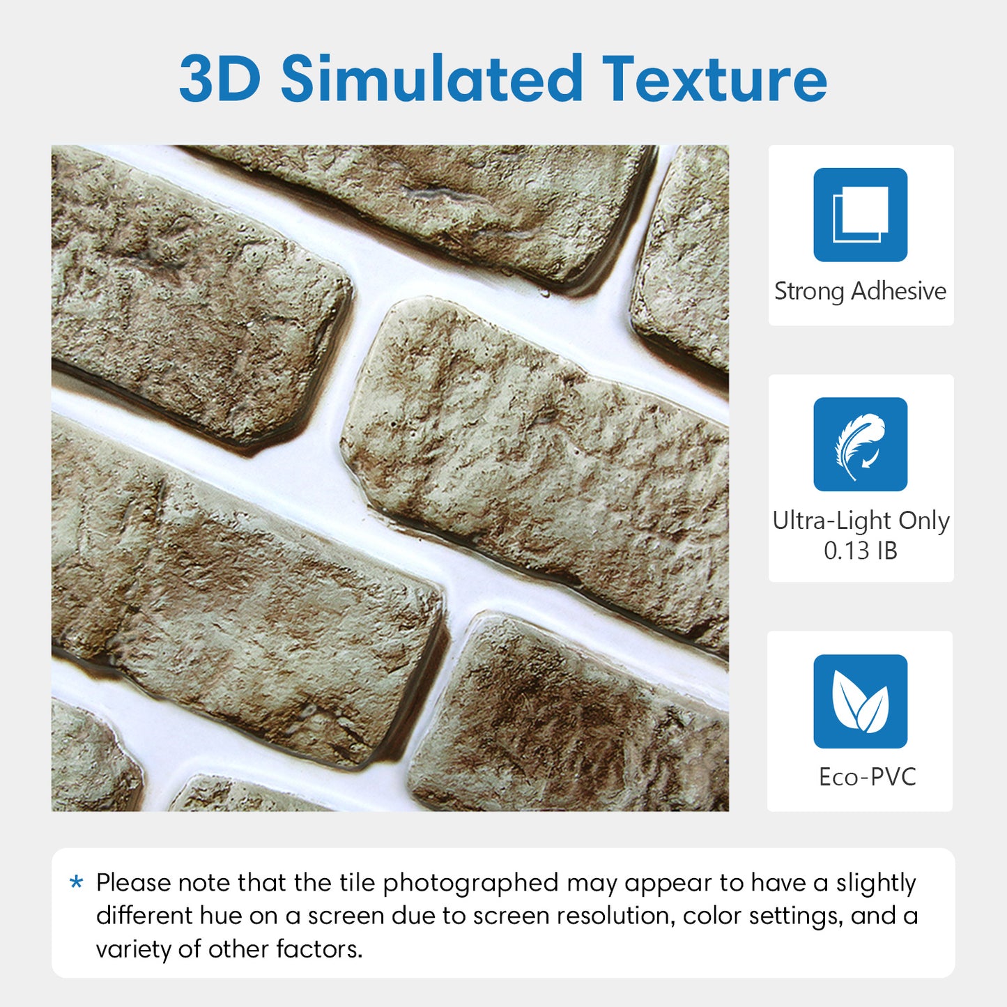 3D Camouflage Yellow Brick Wall Panels Peel and Stick