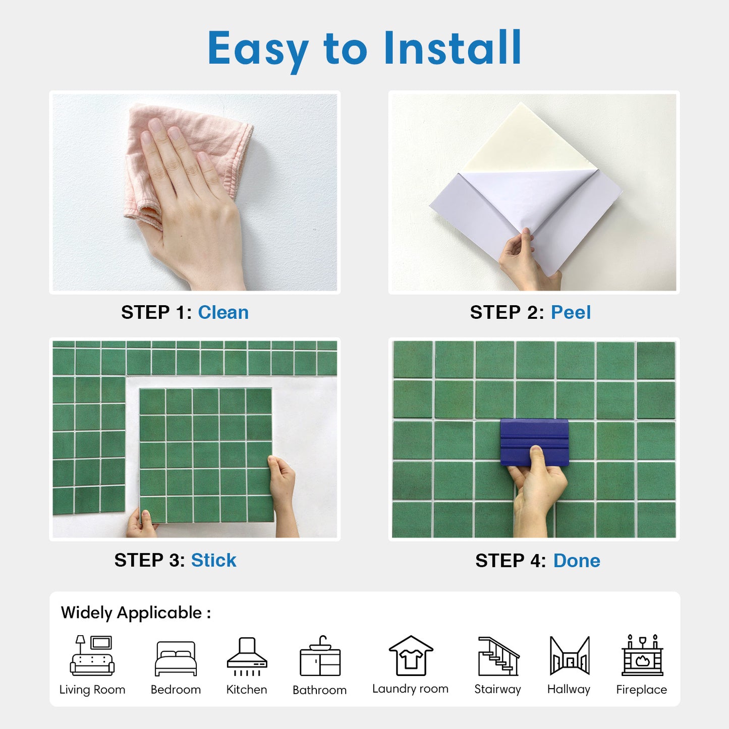 3D_Green_Square_Wall_Panels_Peel_and_Stick_comstickc