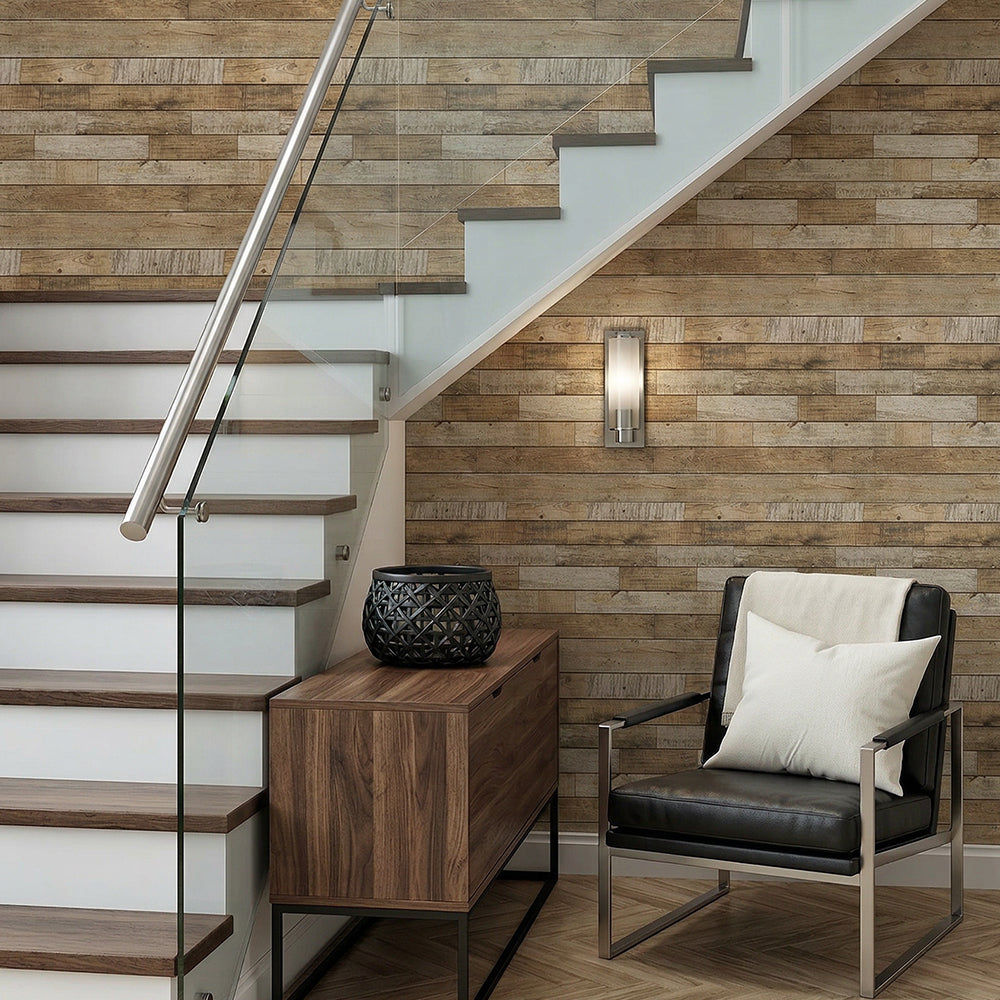 3D_Rustic_Brown_Wood_Peel_and_Stick_Wall_ Tile_comstickc