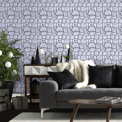 3D Sierra Sand Gray Limestone Wall Panels Peel and Stick